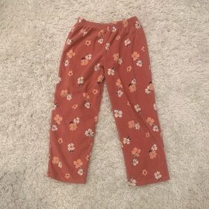 Carter’s Floral Print Fleece Pajamas Pants (8)